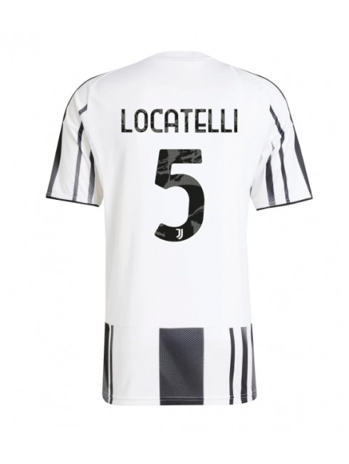 Juventus Manuel Locatelli #5 Replika Hemmakläder 2025-26 Kortärmad Juventus Manuel Locatelli #5 Replika Hemmakläder 2025-26 Kortärmad